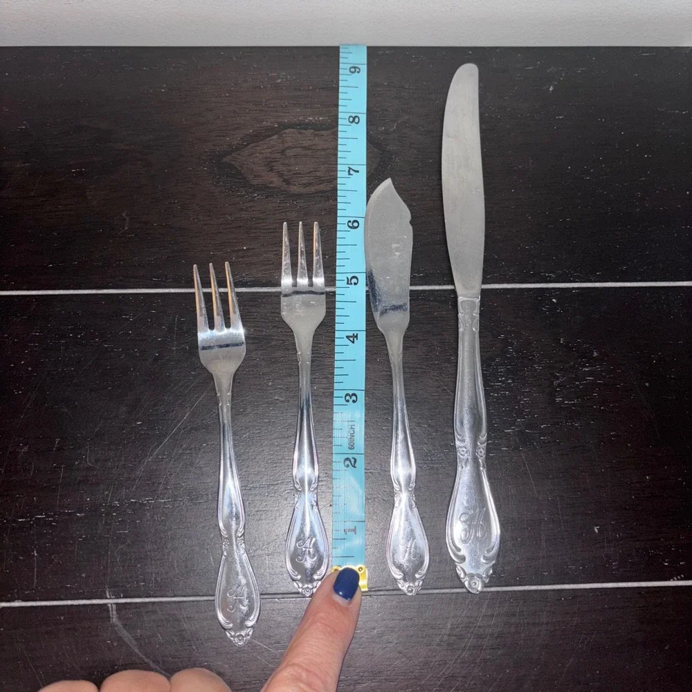 Vintage | Customcraft Stainless Flatware Set Spoons‎ Forks Knife Simeon L George